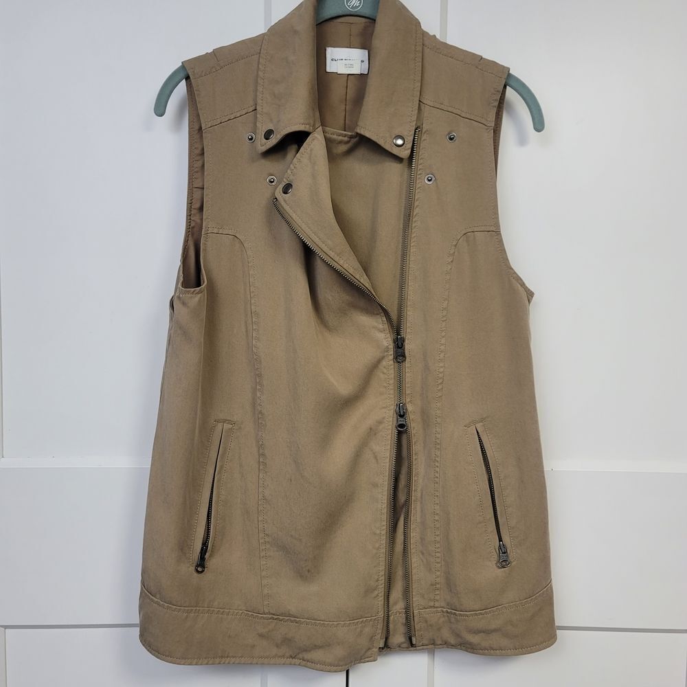 Club Monaco Witney Manteaux Moto Vest, Small
